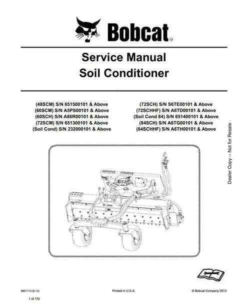 bobcat mini skid steer soil conditioner|bobcat soil conditioner parts list.